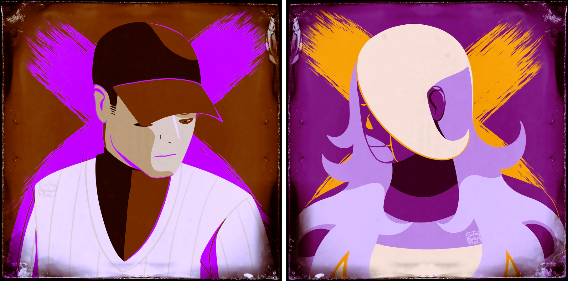 The Batter & The Queen (matching icons)
