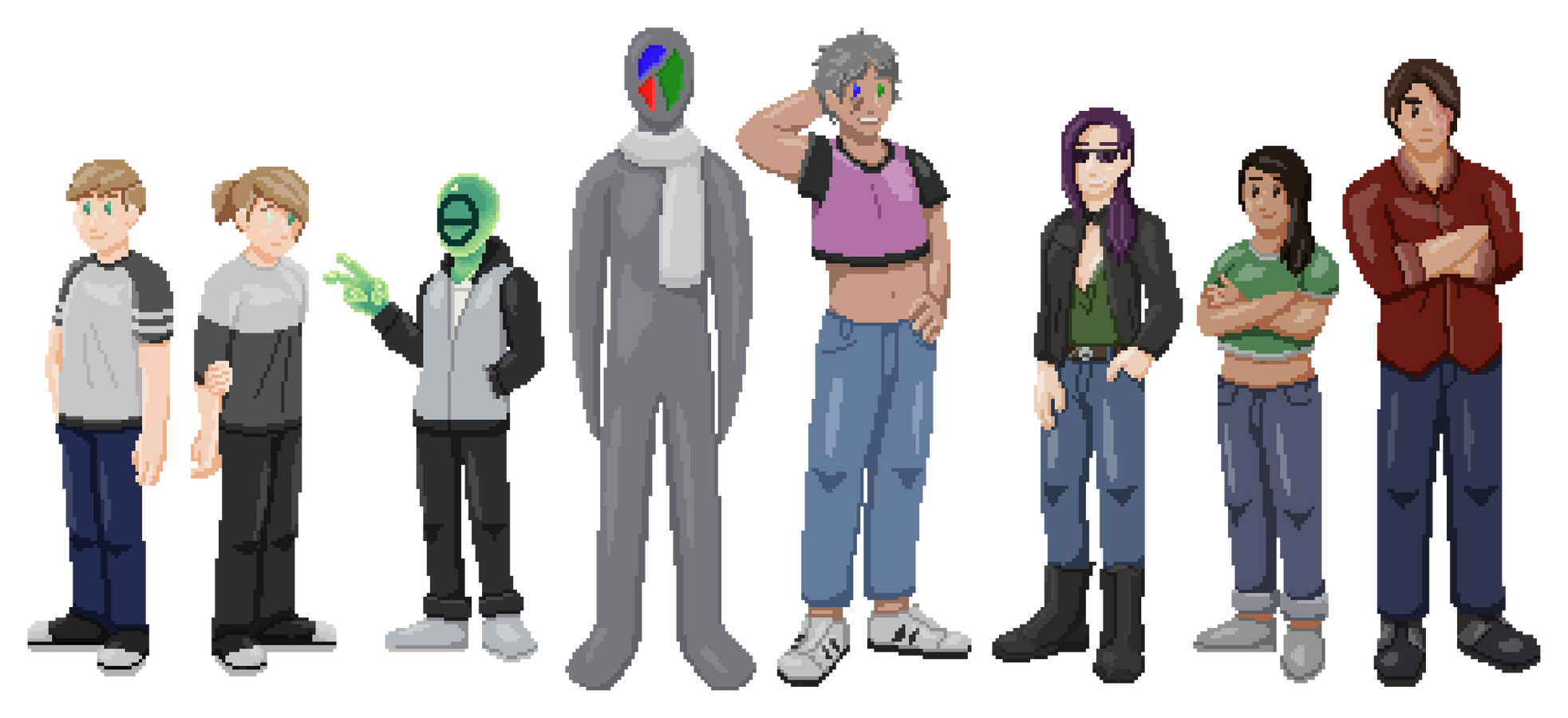 Pixel OCs